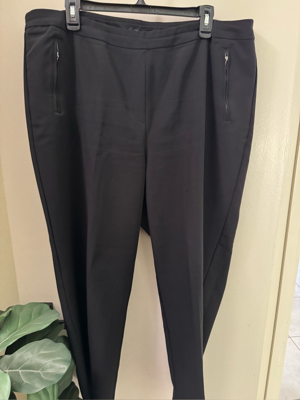 Zac & Rachel Women’s Black Dress Pants Plus Size 18W